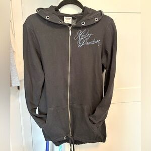 Harley-Davidson Black Zip-Up Jacket